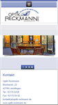 Mobile Screenshot of optik-reckmann.de
