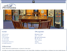 Tablet Screenshot of optik-reckmann.de